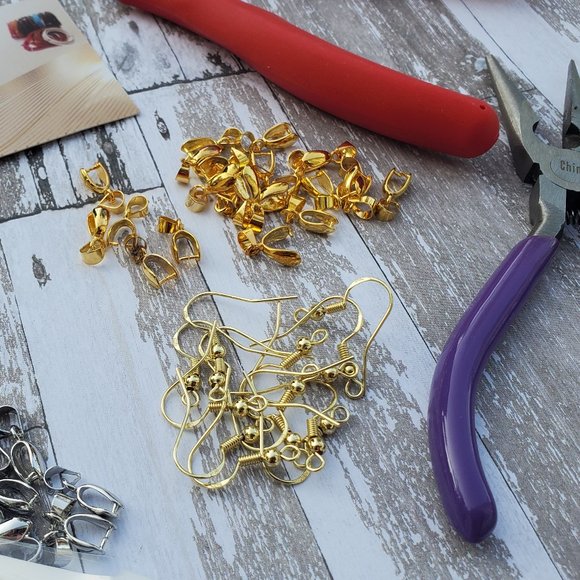 Imperial Jasper Stones Earrings - Picture 5 of 7